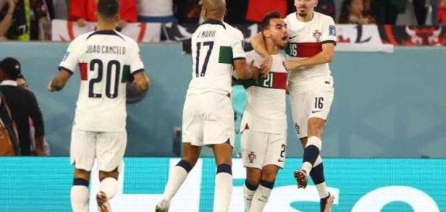 البرتغال تتفوق على سويسرا بهدفين في الشوط الأول | كورة لايف بلس | koora live Plus | مباريات اليوم بث مباشر جوال kooralive